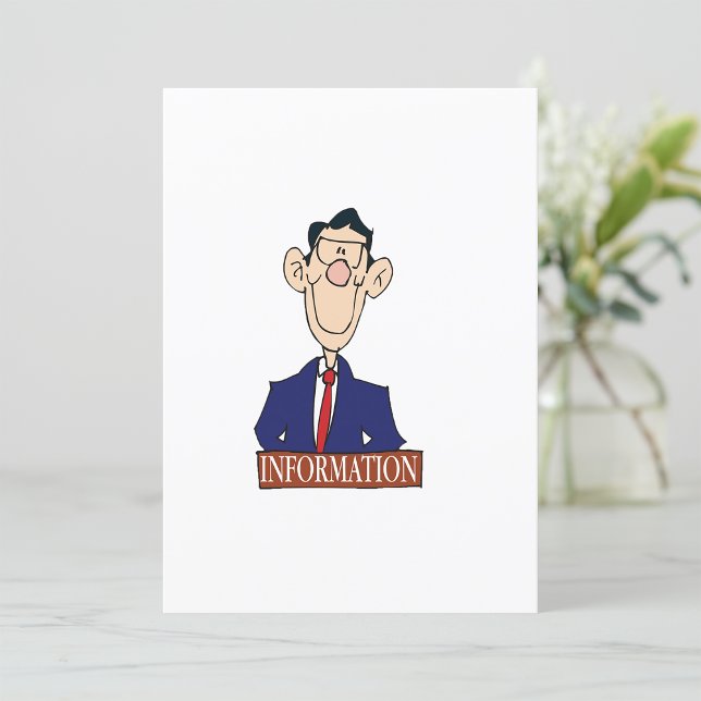 Informationsansvarig professionell kontorist inbjudningar (Skapare uppladdad)
