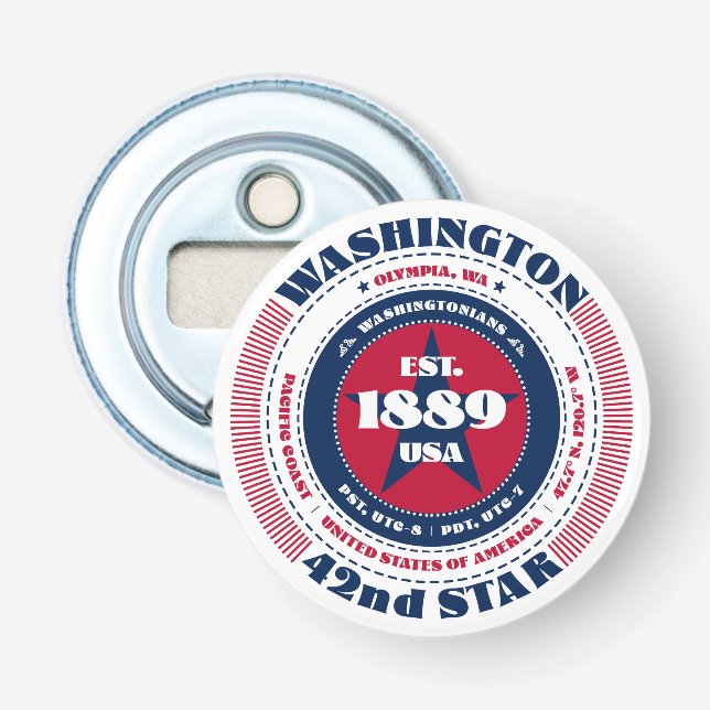 Informationscirkulär för Washington State Flasköppnare (Framsidan)