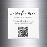 Informationsguide för STR Guide QR-kod för uthyrni Magnet<br><div class="desc">Den här designen skapades genom digital grafik. Den kan vara personlig i det område som tillhandahålls genom att ändra fotot och/eller text. Du kan också anpassa den genom att klicka för att anpassa ytterligare alternativ och ta bort eller ändra bakgrunden i färg, lägga till text, ändra texten färg eller stil...</div>