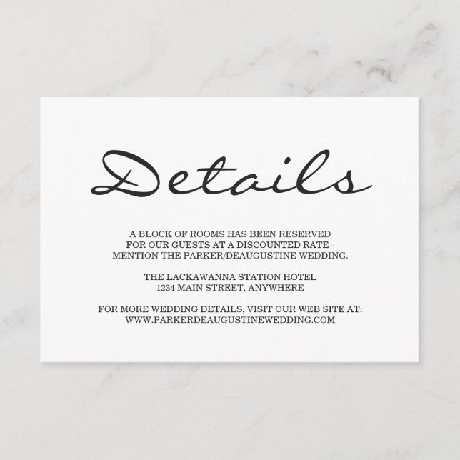 Informationshöljkort Tilläggskort (Framsida)