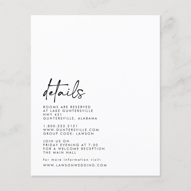 Informationskort Flygblad (Framsidan)