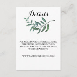 Informationskort för vattenfärgsGrekland Tilläggskort