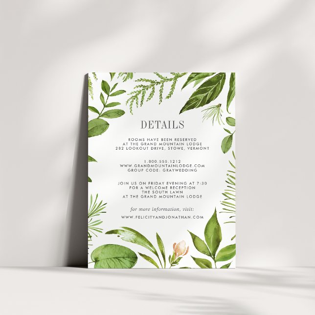 Informationskort för vild-gäst tilläggskort (Skapare uppladdad)