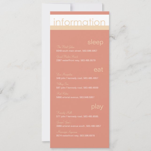 Informationsmeddelanden om två informationsställen inbjudningar (Framsida)