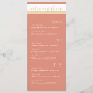 Informationsmeddelanden om två informationsställen inbjudningar