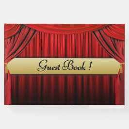Informationsrygg för Hollywood Party Guest Bok