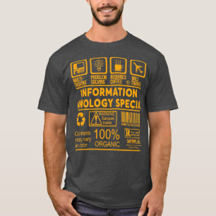 INFORMATIONSTEKNIK SPECIALIST NICE DESIGN 2017 T SHIRT