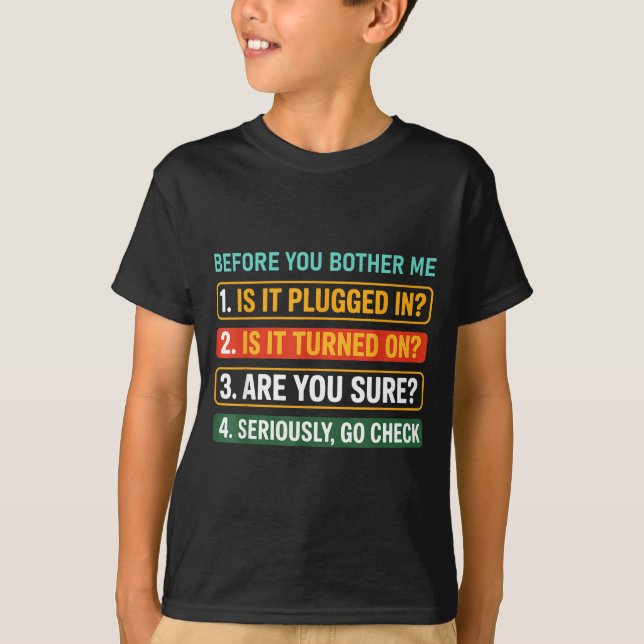 Informationsteknik Teknik _ Rollig Teknisk Supr T Shirt (Framsida)