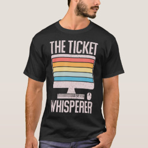 Informationsteknik Teknisk Support Biljetten Vit T Shirt