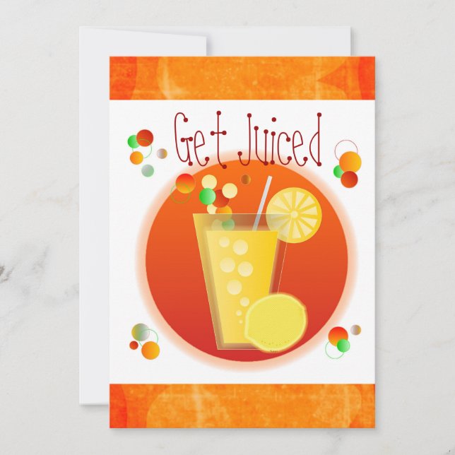 Informell inbjudan till Cocktail-part (Framsida)