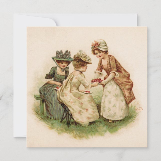 Informell inbjudan till Tea Party (Framsida)