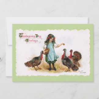 Informell inbjudan till Vintage Thanksgiving