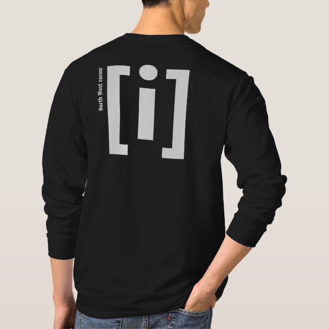 informell komedi improvisation t shirt (Baksida)