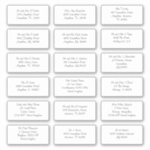 Informell leverans av enskilda Namn Adress