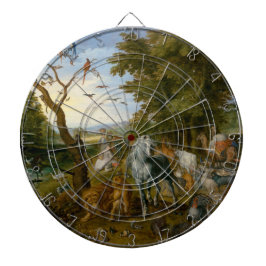 Införsel av djuren till Noahs Ark (Brueghel) Darttavla