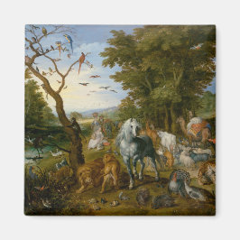 Införsel av djuren till Noahs Ark (Brueghel) Magnet