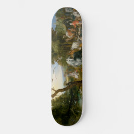 Införsel av djuren till Noahs Ark (Brueghel) Mini Skateboard Bräda 18,5 Cm