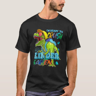 Införsel till Kindergarten Dinosaur t rex tillbaka Shirt