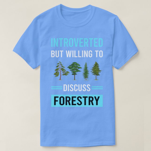 Infört skogsbruk t shirt (Design framsida)