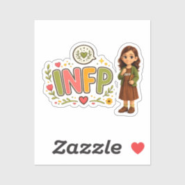 INFP — A Sonhadora Criativa Klistermärken