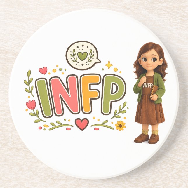 INFP — A Sonhadora Criativa Underlägg (Framsidan)
