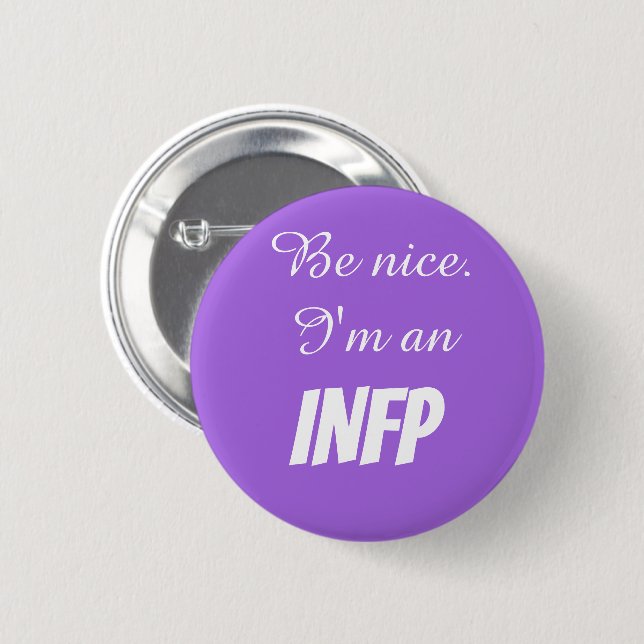 INFP-knapp Knapp (Framsida & baksida)