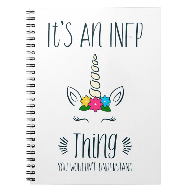 INFP-sak Enhörning Anteckningsbok (Framsidan)