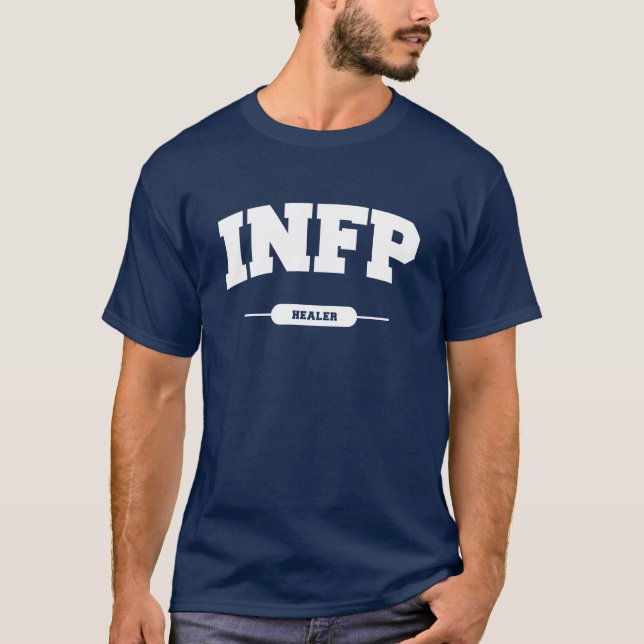 INFP - Universiteten Stil T Shirt (Framsida)