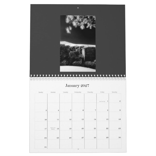 Infrared i naturkalendern 2010 kalender (Jan 2027)