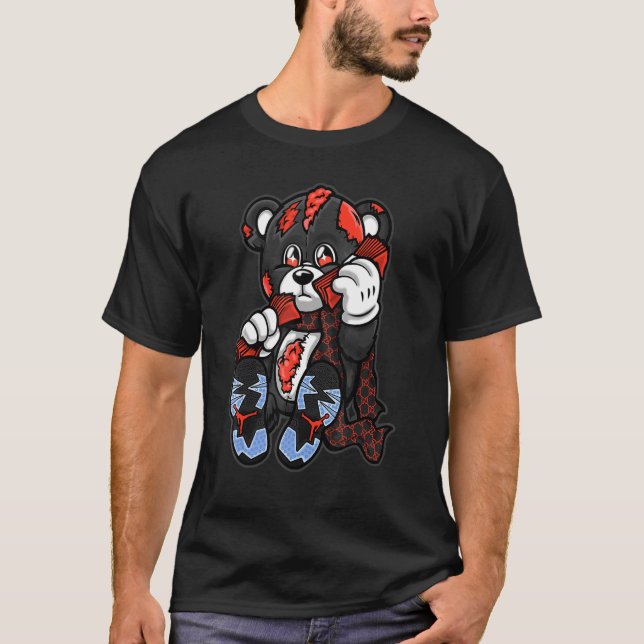 Infraröd 6s Sneaker Match T Shirt (Framsida)