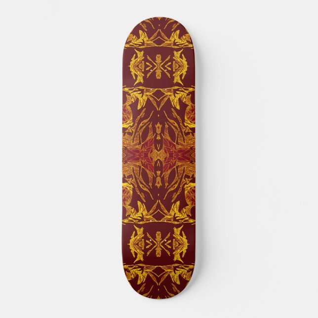 Infraröd Amber Arcana South Skateboard Bräda 19,5 Cm (Framsida)