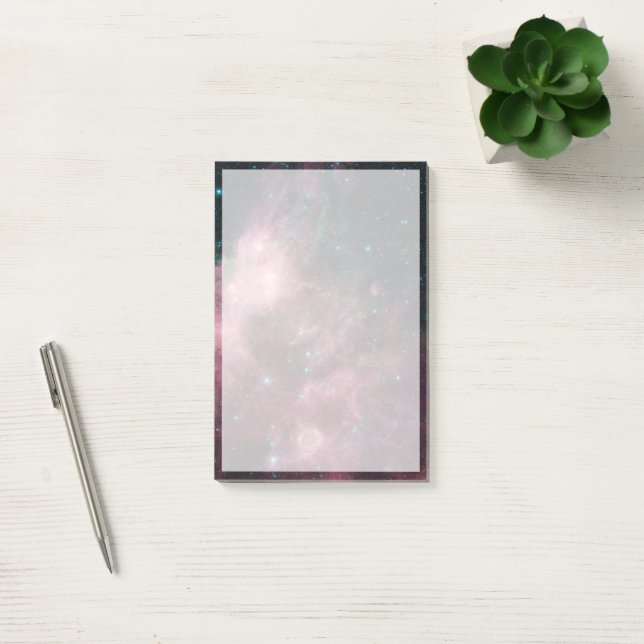 Infraröd vy som visar stjärnors födelse och död post-it block (Kontor)