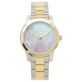 Infraröda blommor i Fog Little Flowers Wrist Armbandsur