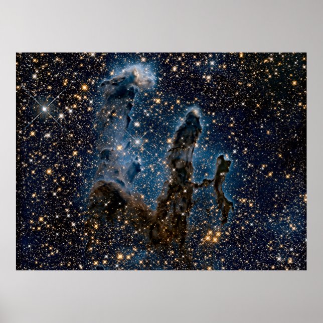 Infraröda Nebula-pelare för skapelse Poster (Framsidan)