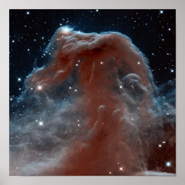 Infrarött Horsehead Nebula Poster (Framsidan)