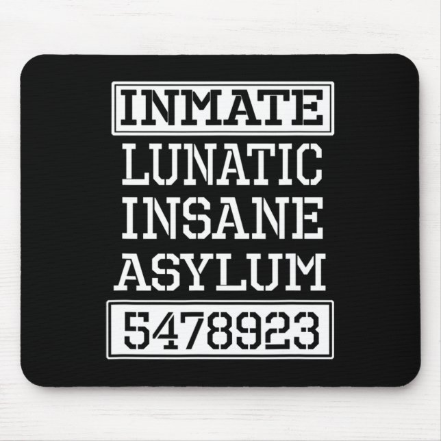 Infrat Lunatic Inš Asylum Halloween fest Musmatta (Framsidan)