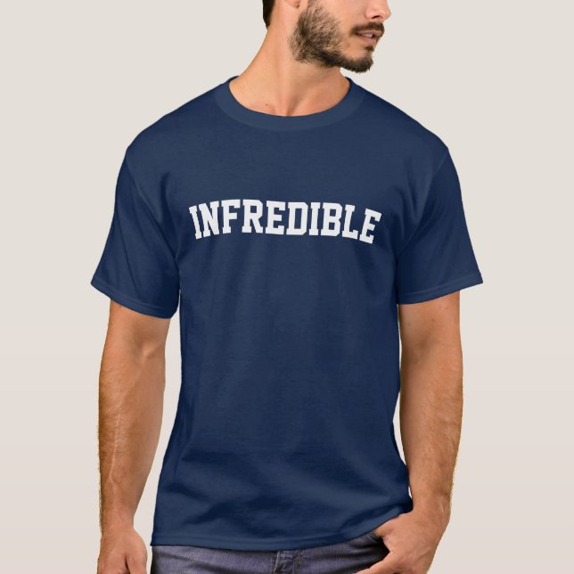 INFREDIBLE - Den Fred Jackson buffeln fakturerar Tee (Framsida)