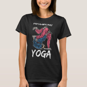 Infrivilligt Yoga BJJ Jiu Jitsu Vintage Jujutsu Ma T Shirt