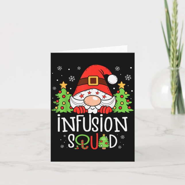 Infusion Nurse Squad Santa Stethoscope Nurse Chris Kort (Framsida)