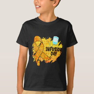 Infusionsdag Multipel Skleros Medvetenhet Orange R T Shirt