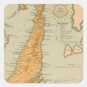 Inga 22 Cebu Fyrkantigt Klistermärke