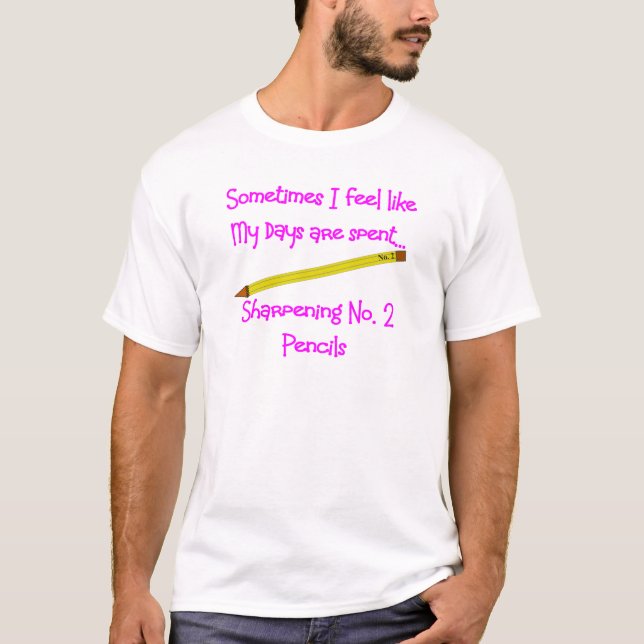 Inga 2 ritar gåvor för lärare, sekreterarar etc. tee shirt (Framsida)