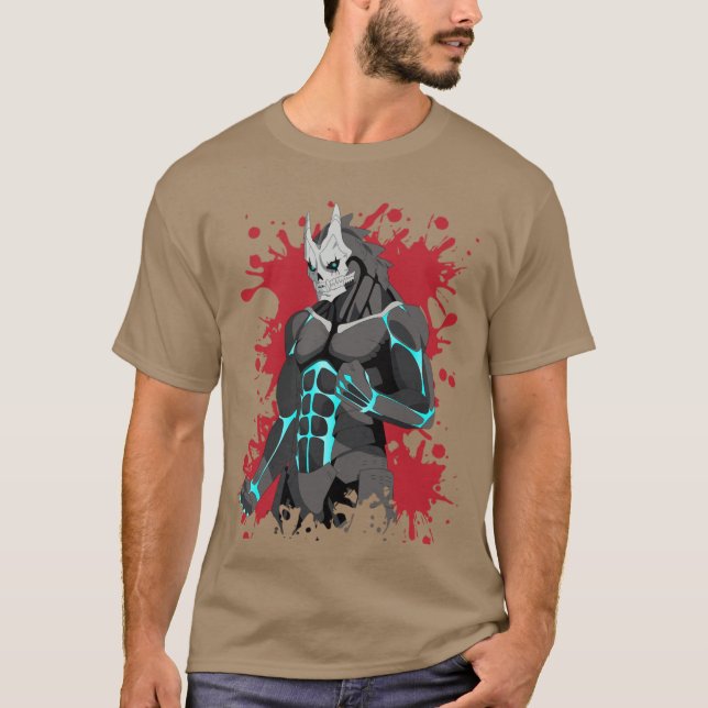 Inga 8 anime-designvänner t shirt (Framsida)