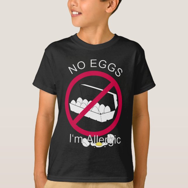 INGA ÄGG T-SHIRT (Framsida)