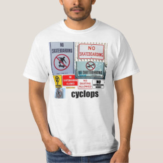inga åka skridskor cyclops t-shirt