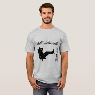 Inga avbrott tee shirt