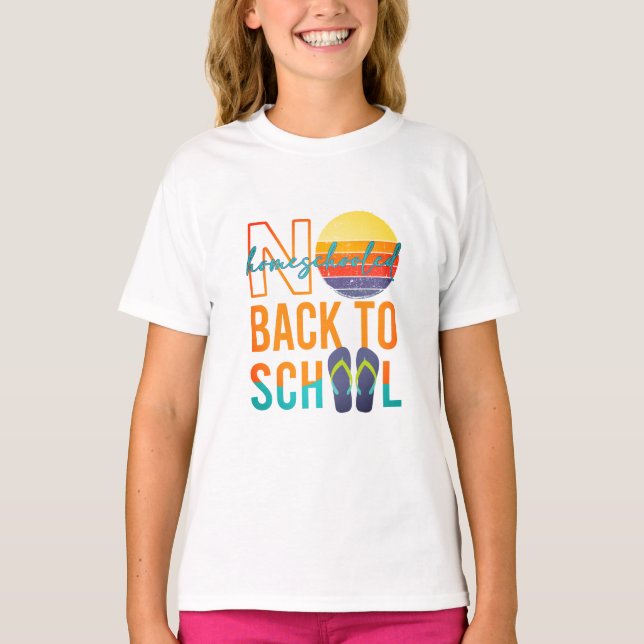 Inga back to school - hemsökta t shirt (Framsida)