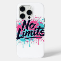 Inga begränsningar Stänk Art iphone case | Gym Mot
