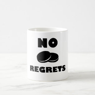 Inga beklagar Black/White Cookie Sandwich Mugg