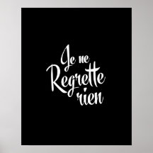Inga beklagar Je ne Regrette Rien